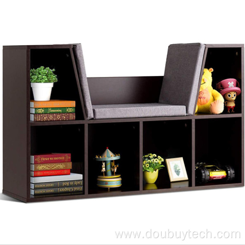 Shelf Bookcase Kids Bookshelf with Reading Nook